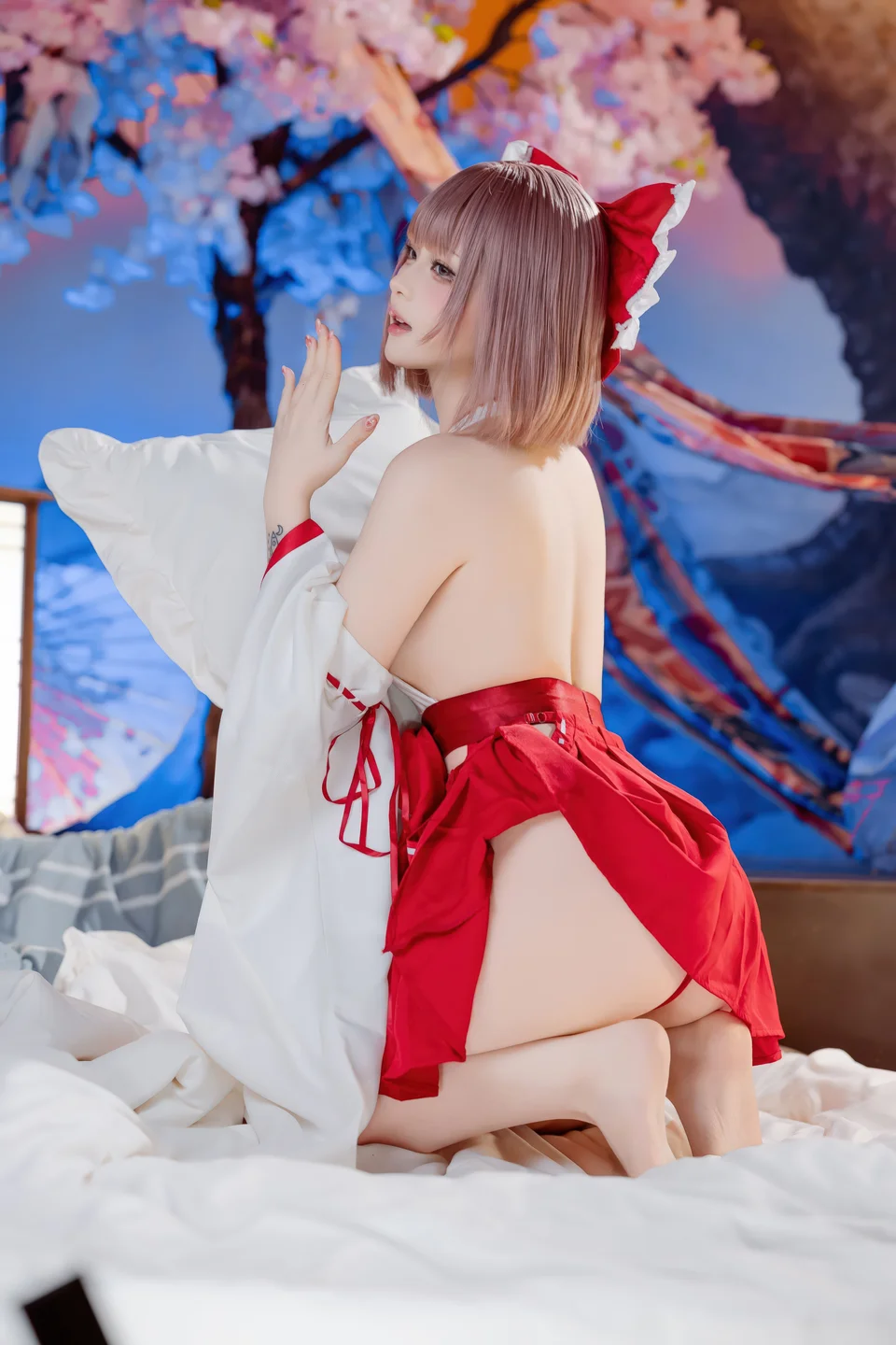 屿鱼 - 兼职巫女 [66P-639MB] tg@simisebaisi 【丝足阁】009.webp